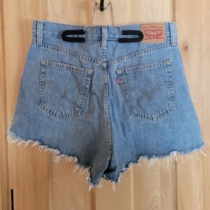Levi's High Waisted Mom Shorts